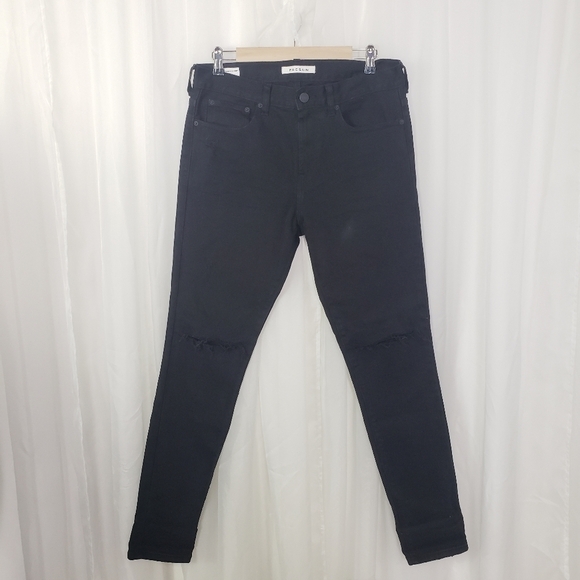 Pac Sun Stacked Skinny Men's jeans black size 32 x 32 - Picture 1 of 10